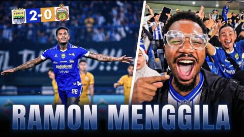 RAMON TANQUE MENGGILA | PERSIB BANDUNG VS BHAYANGKARA | CRAZY GBLA ATMOSPHERE
