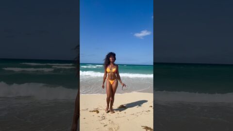 Cuba:Havana Beach #cuba #havana #melanin #fyp #beach #tropicalspot # #cubanbeach  #tropicaldreams