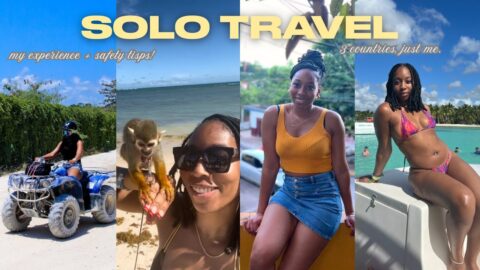 Solo Travel as a Black Woman 🌍 | 3 Countries  + SAFETY TIPS & THINGS TO KNOW