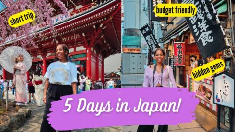 Black in Japan Vlog! | Traveling While Black | Female Travel Tips