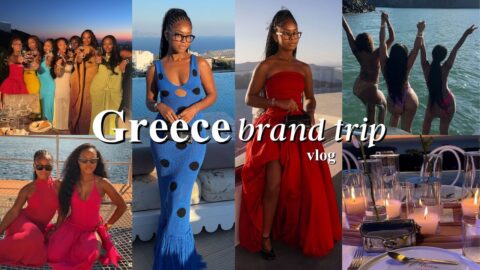 Let's Go To GREECE! Luxe Tribes Brand Trip Vlog!