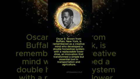 OSCAR E. BROWN #travelbackintime #blackhistory #history #youtubeshorts #blackexcellence