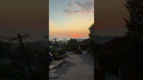 Это недалеко от Black Rock View point #пхукет #таиланд #travel #переезд #waterview #sunset #закат