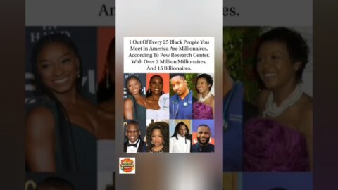 Black wealth is rising 💰📈 #BlackExcellence #Wealth #Success #Millionaires #Progress